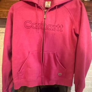 Carhartt Women's Fuchsia zip up Jacket
